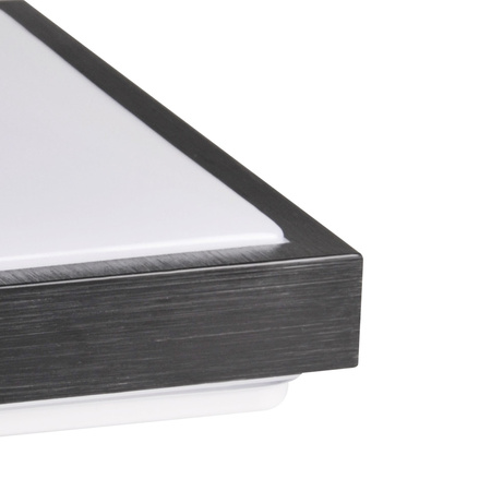 LED panelové stropní svítidlo 2x E27 White Black Kazimierz Sanico Goldlux