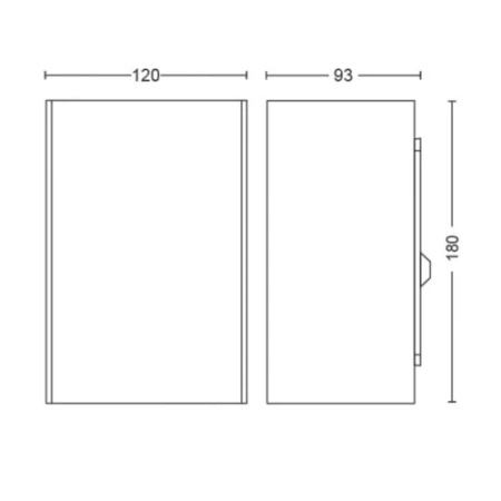 Venkovní nástěnná lampa Philips HUE Resonate Lantern 17464/30/P7