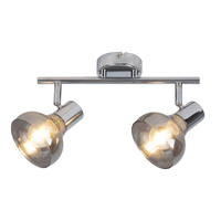 Bodové stropní svítidlo 2x E14 Chrome Modern Holly 5556 Rabalux