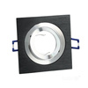 Zápustná montáž GU10 Halogenové zapuštěné bodové pletivo Black Square Kobi