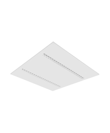 LED panelové kancelářské stropní svítidlo 33W 4000lm 4000K neutrální bílá stmívatelná podhledové bílé 62x62cm UGR16 Zigbee IndiviLED® Ledvance