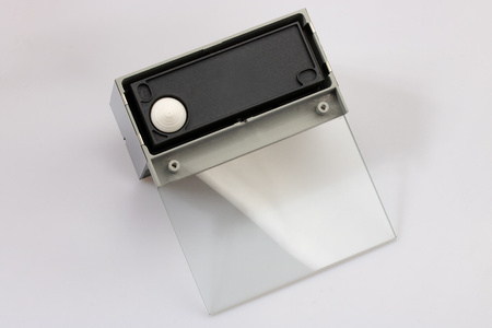 LED zahradní lampa Osvětlené domovní číslo DVEŘE Nástěnné svítidlo 6W IP54 Silver Volteno