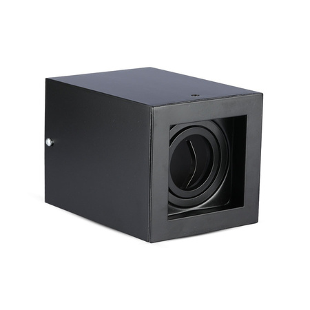 Bodové stropní svítidlo GU10 Square Black VT-797 V-TAC