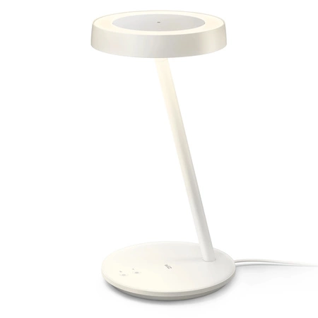LED portrétní stolní lampa bílá CCT SMART WiFi WiZ