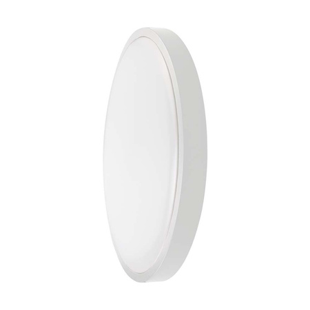 Plafond LED lampa pro povrchovou montáž 36W 3820lm 3000K IP44 Kulatý fi350 Bílý rámeček VT-8630W-RD-N V-TAC