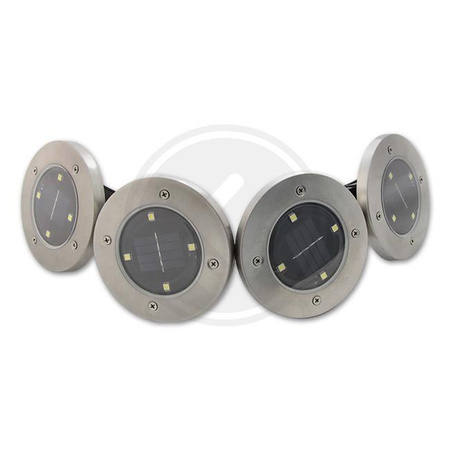 4x zahradní lampa 4x LED SOLÁRNÍ ZEMNÍ IP54