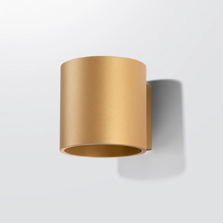 Nástěnné svítidlo ORBIS 1 G9 Gold Minimalist SOLLUX