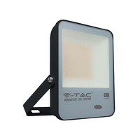 Reflektor LED 100W 10000lm 4000K IP65 Black se soumrakovým senzorem Samsung Chip VT-117 V-TAC