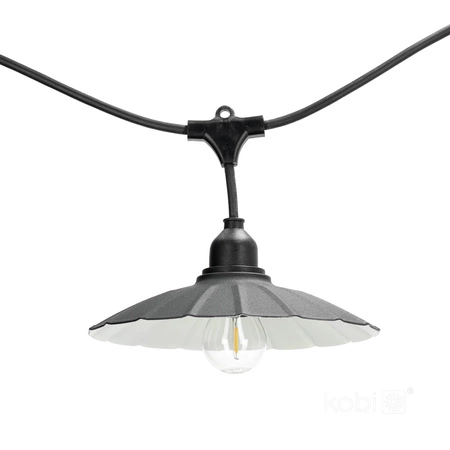 Stínidlo pro Girland Set CRETE LS M1 Black Metal 5 Pieces Kobi