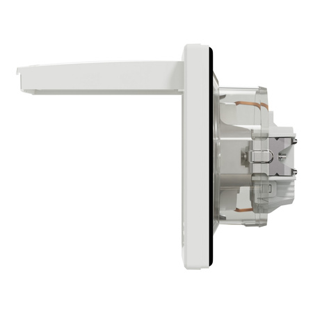 Jednoduchá zásuvka s rámečkem IP44 Jednoduchá zásuvka s klapkou SCHNEIDER ASFORA