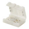 20x LED páskový konektor Clip 2PIN 1,2 cm 12V bílý CONNECTOR Kanlux