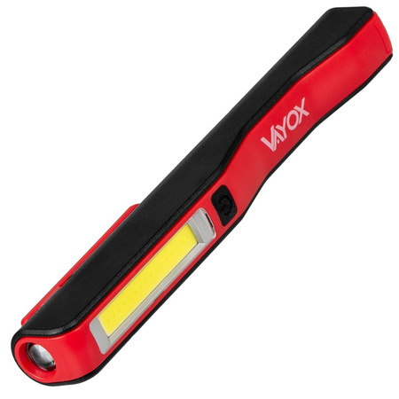 Dobíjecí dílenská svítilna Magnet COB + LED VA0102 Vayox