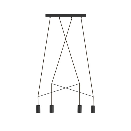 IMBRIA Stropní svítidlo 9192 Nowodvorski Black 4xGU10 Geometric Steel Pendant
