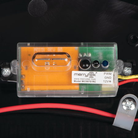 Plafond LED stropní svítidlo se senzorem pohybu Povrchová montáž 13W 1490lm CCT IP65 Černá DABER KANLUX