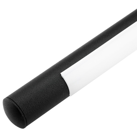 LED nástěnné svítidlo LUNA BLACK Metal 90cm moderní styl IP54