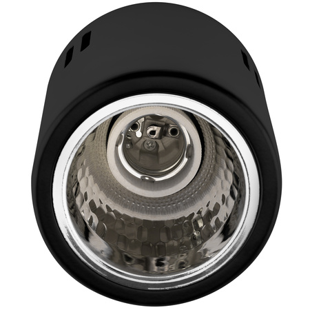 Povrchové svítidlo E27, TUBA SPOT Stálá Kulatá Černá APUS 10 LUMILED