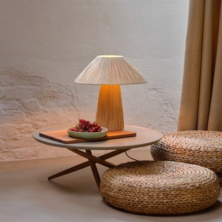 Stolní lampa Stolní svítidlo Stojací dekorativní E27 Hnědá USB-C Dekor Ledvance