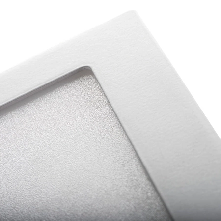 LED svítidlo pro zápustnou montáž 6W 330lm 4000K neutrální 110° čtvercová bílá KATRO Kanlux