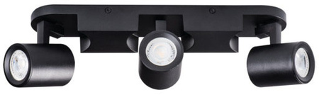 Nástěnné svítidlo Stropní svítidlo Nastavitelné LED GU10 Round Black Laurin Kanlux