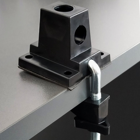 Stolní lampa LED na kreslení 7W 480lm 4500K 120° černá s držákem