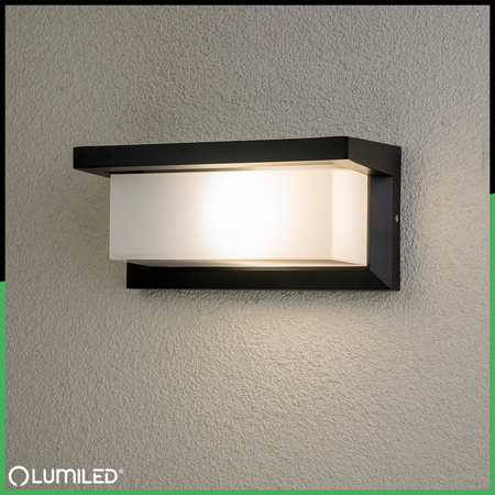 Zahradní nástěnná lampa E27, obdélníková LEVIS LUMILED