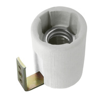 Keramická objímka E14 šedá HLDR-E14-F Kanlux