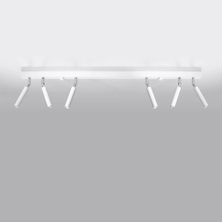 EYETECH stropní svítidlo 6xG9 Reflektor Halogenové svítidlo Pohyblivé 100cm Bílé SOLLUX