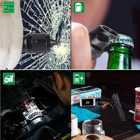 Taktická svítilna dobíjecí T6 LED 900LM otočná ZOOM 5 REŽIMŮ IPX3 LB0109 LIBOX