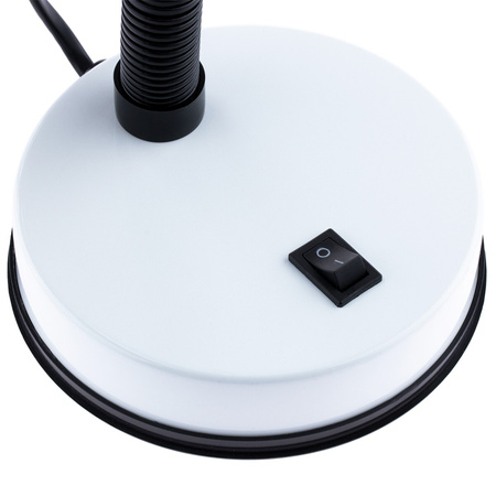 Lampa školní lavice pro LED E27 GAMA KM4010-BL bílá KM LUMILED