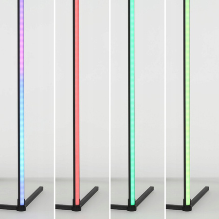 LED stojací lampa Black CCT RGB Aplikace Smart Pilot