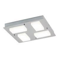 Nástěnné LED svítidlo do koupelny nad zrcadlo 16,5W 1548lm 4000K Chrome IP44 Minimalist Ruben 5725 Rabalux