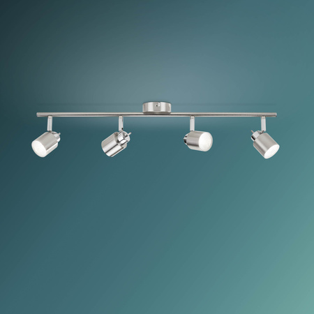 MERANTI stropní svítidlo 4x GU10 Nástěnné svítidlo Reflektor pohyblivý Satin PHILIPS