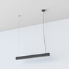 Závěsné svítidlo SOFT 7535 Nowodvorski Graphite 2xLED Tube T8 Ceiling 90x6 Modern