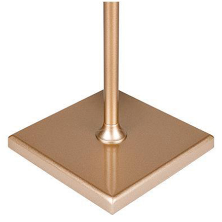 LED stolní lampa 3W 200lm 4000K neutrální bílá dobíjecí školní noční světlo stmívatelná vypínač zlatý Solio Masterled