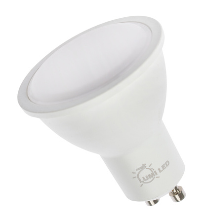 Halogenová svítidlo Nastavitelná, Kulatá + LED GU10 6W Stříbrná LUMILED