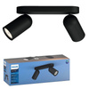 Bodové stropní svítidlo LED 2 x GU10 PHILIPS PONGEE 50582/30/PN
