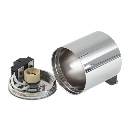 Povrchová montáž GU10 SPOT TUBA Chrome Vodotěsný IP44 CEARA 10713 Nowodvorski