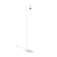 MONO FL 7714 Nowodvorski Bílo-zlatá stojací lampa GU10 Moderní