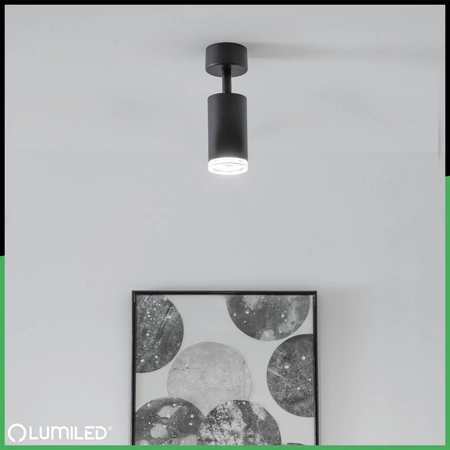 Nástěnné svítidlo LED Spot GU10 IP44 ADERO Black Lumiled Wall lamp