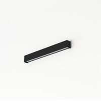 Nástěnné svítidlo STRAIGHT S 7596 Nowodvorski Black LED Tube T8 Nástěnné svítidlo 62cm Minimalistické