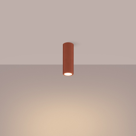 Bodové reflektorové stropní svítidlo Tuba GU10 Ochre Red Carbon Deep Space SL.1626 Sollux