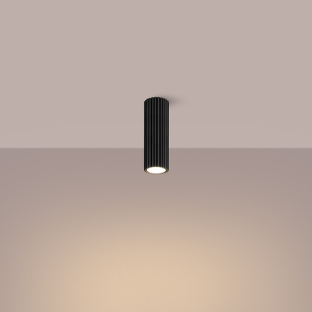 Stropní svítidlo Tuba Spot GU10 Black Carbon Deep Space SL.1569 Sollux