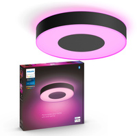 LED stropní svítidlo INFUSE L Black 52,5W CCT RGB PHILIPS HUE Bluetooth Zigbee