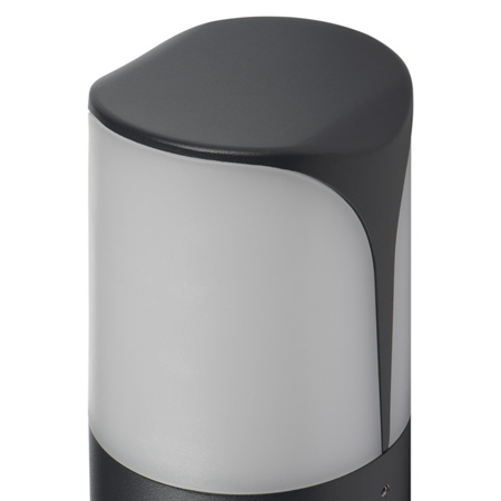 Venkovní sloupová lampa KANLUX E27 IP44 Grunt Graphite PRESO