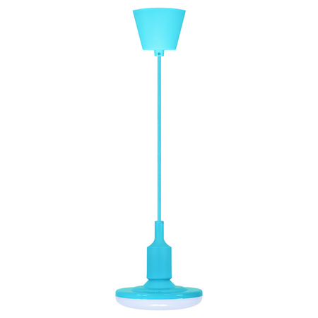 KIKI závěsné. stropní svítidlo 1xE27 10W BLUE 3000K GOLDLUX (Polux)