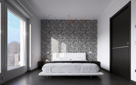 LED svítidlo GU5.3 Circular Black Seidy Kanlux Bodové LED svítidlo pro zápustnou montáž