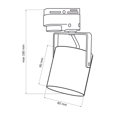 GU10 White pro BUSbar Minor POLUX