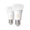 2PAK LED žárovka E27 A60 6W CCT PHILIPS HUE White & Ambiance Bluetooth Zigbee