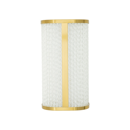 Nástěnné svítidlo LED 15W 1000lm 4000lm neutrální zlaté Vodotěsné Koupelna IP44 Moderní PALMAS LED 10730 Nowodvorski