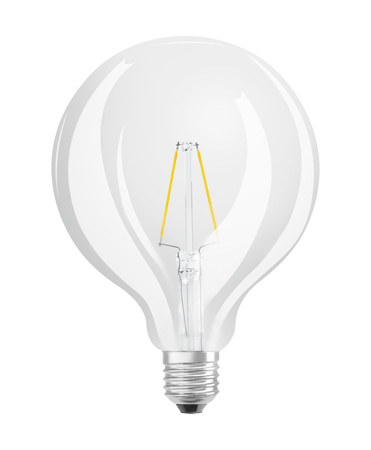 LED žárovka G125 Sphere E27 2,5W = 25W 250lm 2700K Warm 300° Retrofit Filament CLASSIC Osram